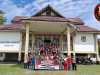 Kerja Bakti Sambut HUT ke-80 RI, Babinsa dan Forkopimcam Simpang Raya Bersinergi Polish_20250808_193143991